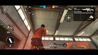 1 V 1 in LONE WOLF ⚡II ONLY ONETAP 😎II FREE FIRE