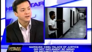 Marquez seeks reactivation of Judicial Security Group