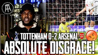 ABSOLUTE DISGRACE! WE WERE DOMINATED AT HOME 🤬🤬  Tottenham 0-2 Arsenal EXPRESSIONS REACTS