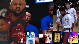 Every NBA Champion Ring Ceremony and Banner Raising Evolution in NBA 2K Games! (NBA 2K12 - NBA 2K24)