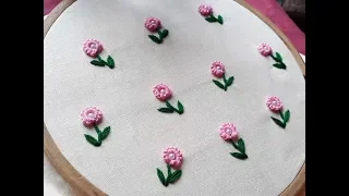 Hand Embroidery All over embroidery design | All over design for dresses