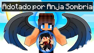 Adotado por uma ANJA SOMBRIA no Minecraft