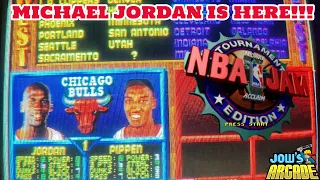 Michael Jordan Is Finally In NBA Jam TE! I Arcade I NBA Jam Rewind I NBA Jam Tournament Edition