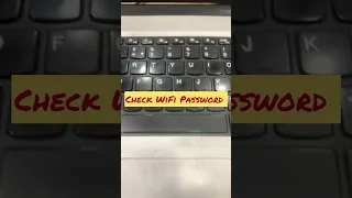 How To Check wifi password #shorts #short #windows #wifipassword #laptop #youtubeshorts #hacker