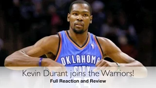 Kevin Durant joins the Warriors! NBA 2k16 Play Now Online Gameplay!