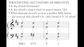 Music Theory: Secondary Dominants.