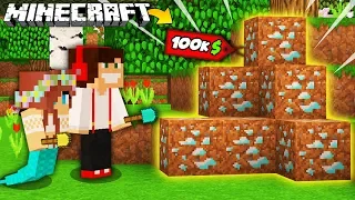 DIAMENTOWA ZIEMIA WARTA TYSIĄCE $ W MINECRAFT?!