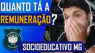 Analisando a REMUNERAÇÃO ATUALIZADA de Agente SOCIOEDUCATIVO MG 2023  - Vem Comigo!