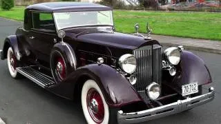 1934 Packard Super 8 Coupe - Walk Around Tour