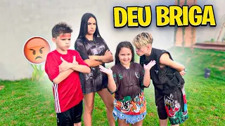 O MELHOR AMIGO DA FRAN BR1GOU COM O THIAGO NESSE VÍDEO