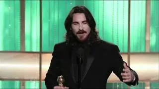 Christian Bale Wins Best Supporting Actor - Golden Globes 2011