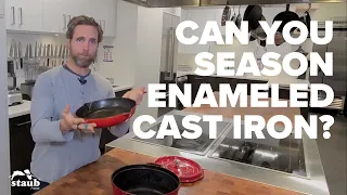 How to Season Enameled Cast Iron Cookware