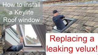 How to install a Keylite roof window #diy #Selfbuild #Howto #DIYtips