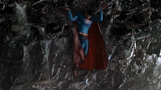 Superman lifts a island | Superman Returns