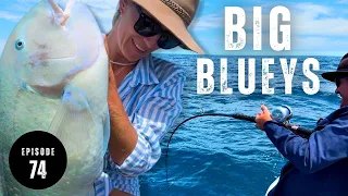 WE COULD NOT STOP THEM | SMOKED ON BIG BLUEYS | BIG FISH - Ep 74