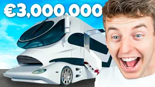Kijkje In €3,000,000 Mega Bus!