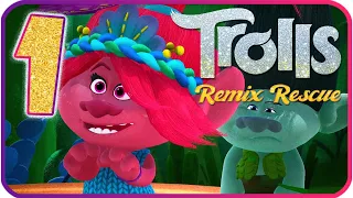 DreamWorks Trolls Remix Rescue Walkthrough Part 1 (PS4, XB1, Switch)