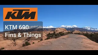 KTM 690 - Fins & Things, Utah 2023