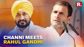 Punjab CM Channi Discusses Amarinder Singh, Party Tussle & Polls With Rahul Gandhi | Republic TV