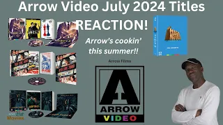 Arrow Video July 2024 Titles REACTION!