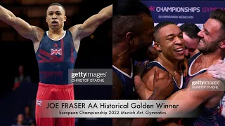 [AA] Joe Fraser 85.565 🇬🇧 Historical 🥇 Display All Around | European Championships 2022 Munich