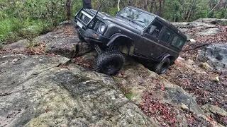 Menai Off Road In The Rain - Patrol - Cruiser - Defender