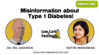 Misinformation about Type 1 Diabetes!