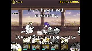 The Battle Cats Floor 30 (Heavenly Tower) Cheese Method