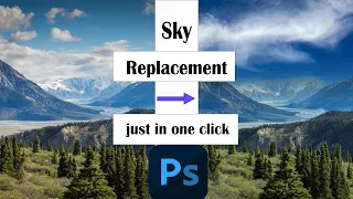 sky replacement photoshop  | Crazy Trick To Replace Sky in Seconds! - Photoshop Tutorial beginners✔👍