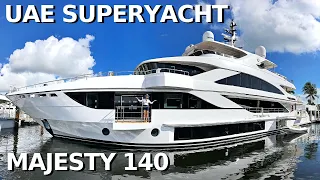 $ 20 млн. MAJESTY 140 SUPERYACHT TOUR / ОАЭ Yacht Builder Luxury Charter Yacht 