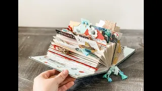 How To Make a Memorabilia Rolodex From a Book