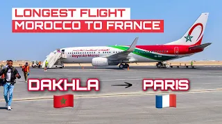 Trip Report | Royal Air Maroc | Dakhla 🇲🇦 to Paris 🇫🇷 | Boeing 737 | Business