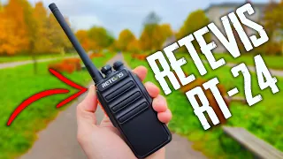 Рация Retevis RT-24 - ОБЗОР и Тесты  Обзор Недорогой Рации из Китая - Retevis RT-24