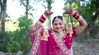 Jaspreet Singh & Khuskamal  Kaur l Wedding Highlight2024  // Falak Studio // Abohar