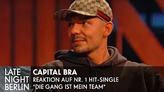 Capital Bra reagiert auf "Die Gang ist mein Team" - Entschuldigt Klaas sich? | Late Night Berlin