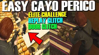 *After New Patch* Easy Cayo Perico Heist Finals Replay Glitch, Door Glitch GTA Online Updated