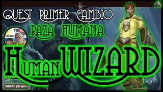 Quest Primer cambio a Human Wizard