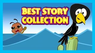Best Story Compilation - The Clever Crow, The Dove & The Ant, The Little Pigs and More