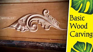 easy basic wood carving technique