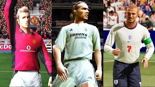 DAVID BECKHAM IN EVERY FIFA (97-21)