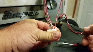 How to Probe & Back probe a automotive electrical connector.