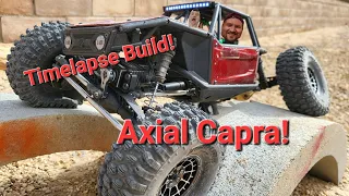 Awesome RC Car BUILD!! (Time-lapse of Axial Capra)