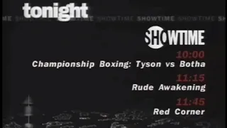 Tonight on Showtime promos 1997-2000