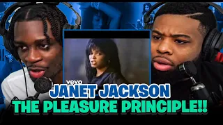 BabantheKidd FIRST TIME reacting to Janet Jackson - The Pleasure Principle!! (Official Music Video)