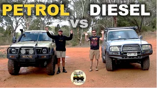 SAME CAR! So what's better off road?! || Petrol vs Diesel