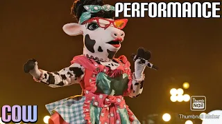 Cow Performs "Treasure" By Bruno Mars | Masked Singer | S10 E2