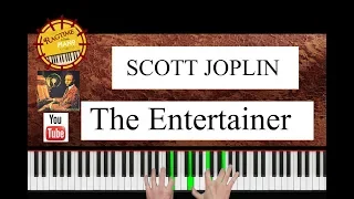 The Entertainer, SCOTT JOPLIN 1902. RAGTIME Piano. piano rag