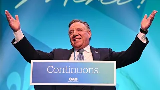 Francois Legault's CAQ win a landslide majority | Quebec election