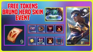 Free Tokens For BRUNO Hero skin " Firebolt " Encore Event | Release Date For Free Tokens | MLBB