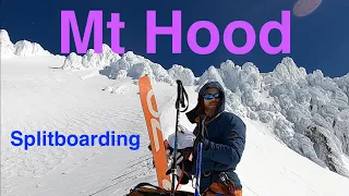 Splitboarding Mt Hood - Solo Summit